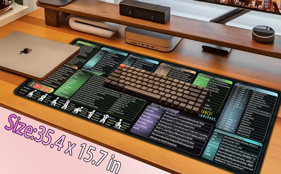 Excel Shortcut Mousepad