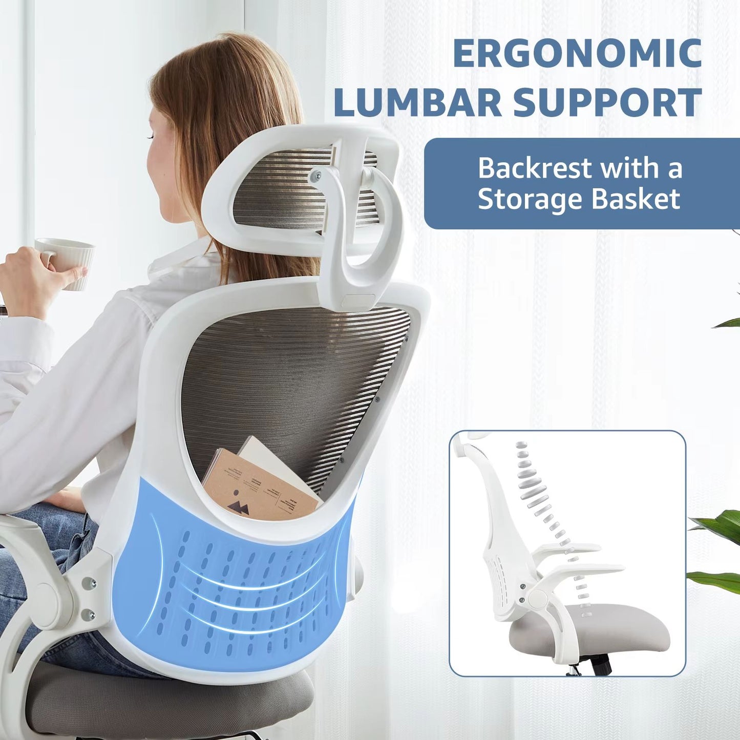 Armen™ Mesh Ergonomic Office Desk Chair
