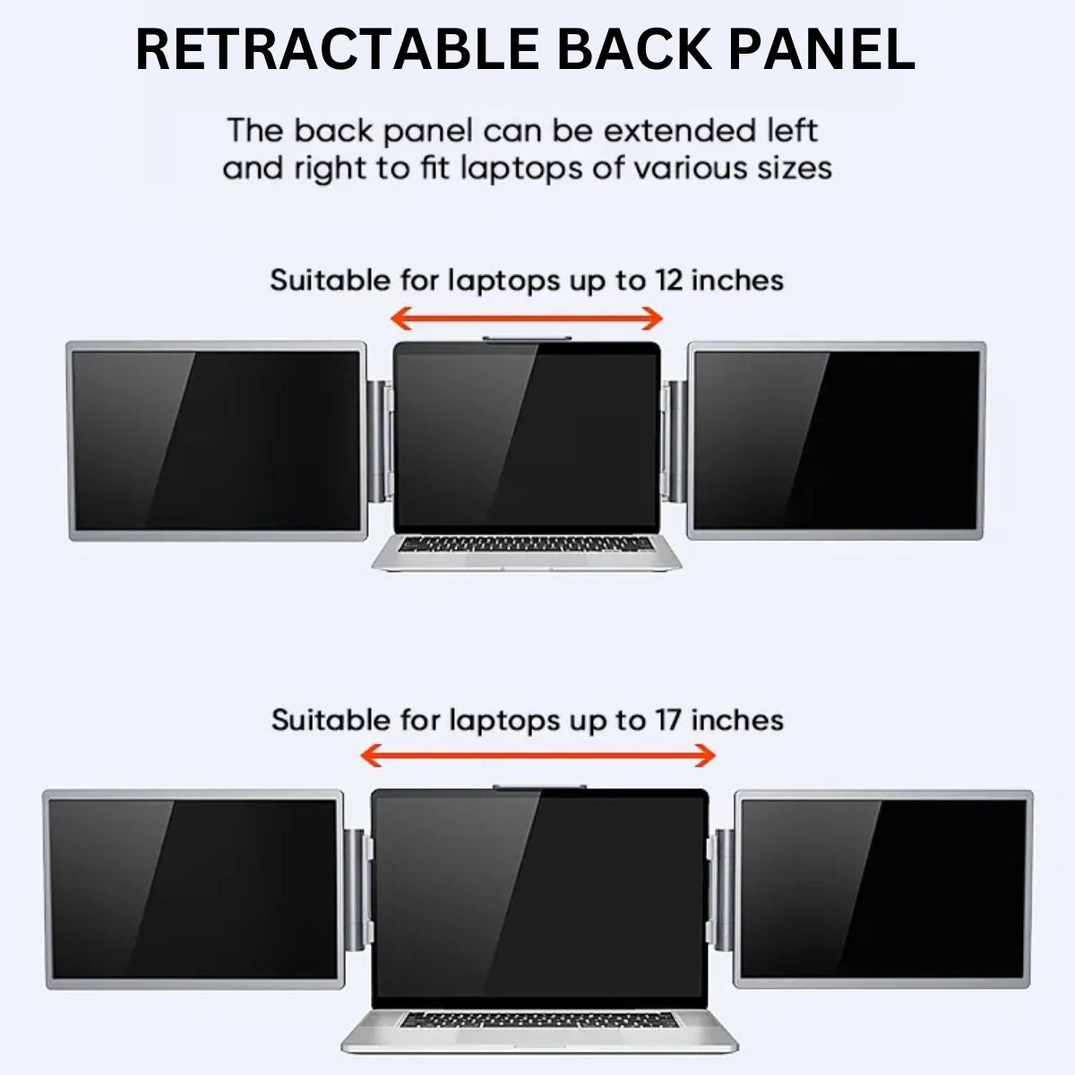 ProViewâ„¢ 14-Inch Triple Portable Laptop Screen Extender