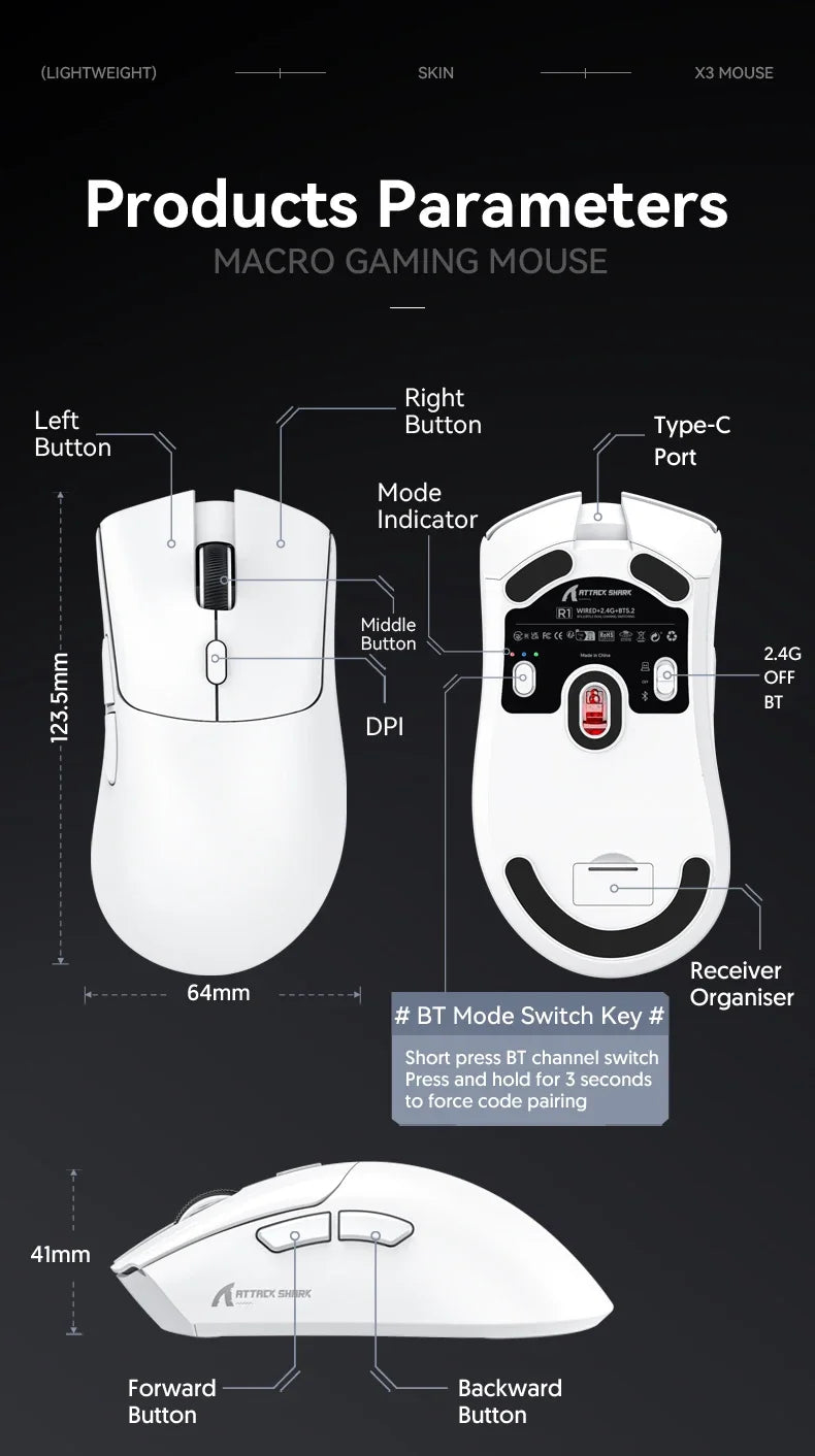Superlight Gaming Mouse
