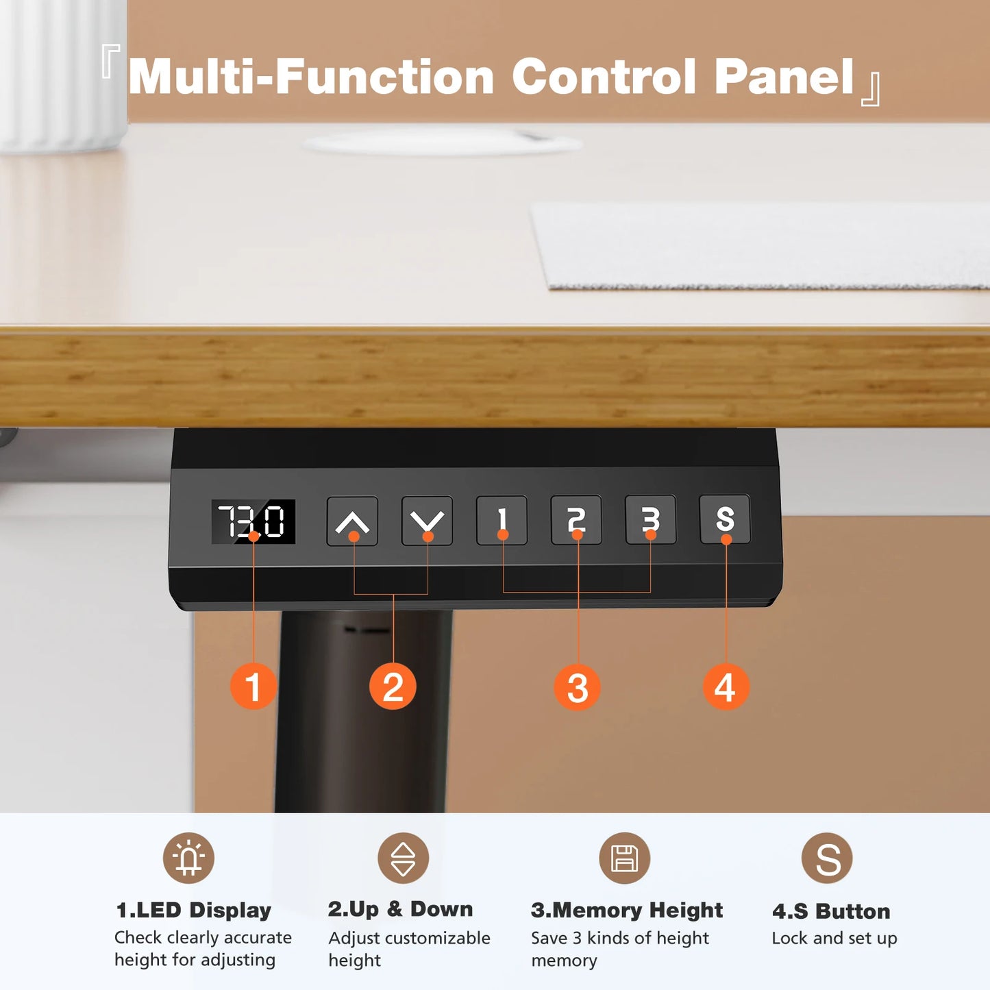 Armen™ Electric Standing Desk