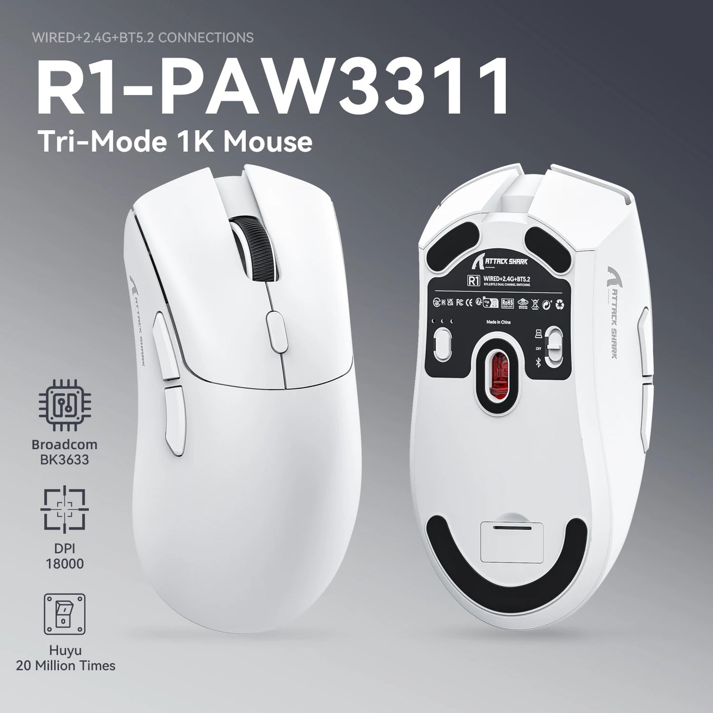 Superlight Gaming Mouse