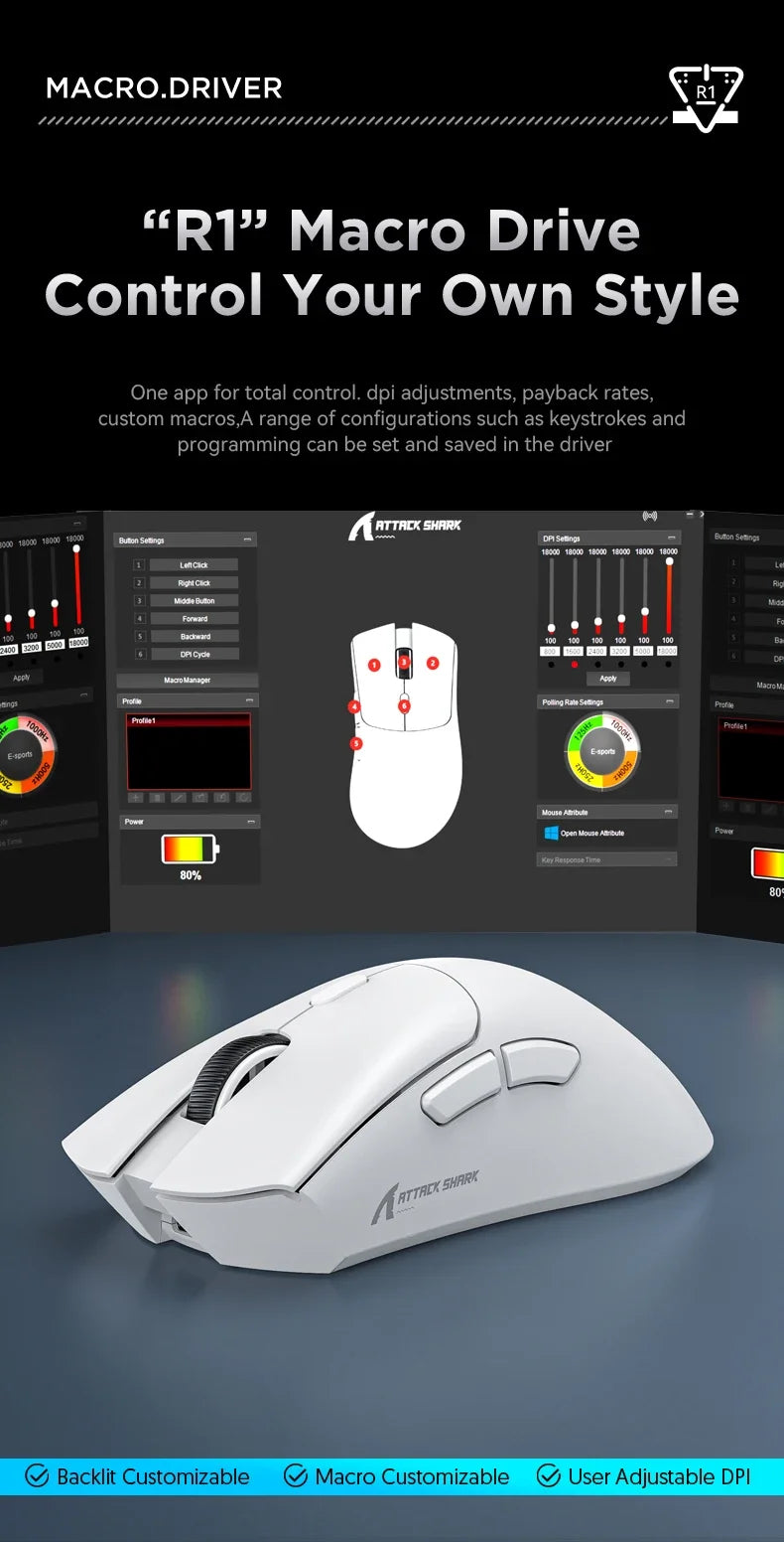 Superlight Gaming Mouse