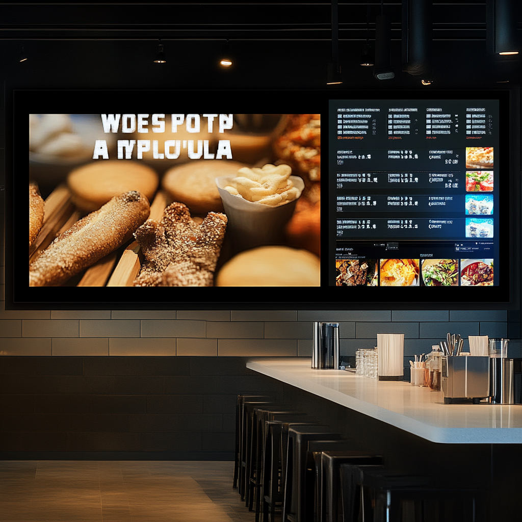 ProView™ Wall-Mount Digital Signage Display-for Showrooms