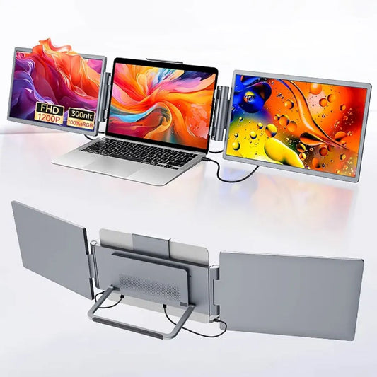 ProView™ 14-Inch Triple Portable Laptop Screen Extender