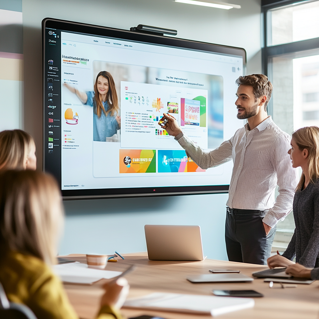 Business-Solutions-ProView™ Interactive-Whiteboard-Smart Touch-Armen